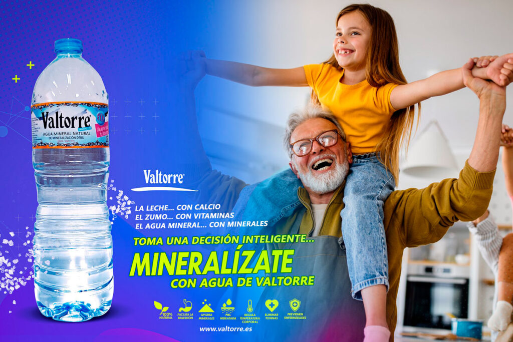 Mineralizate con agua de Valtorre